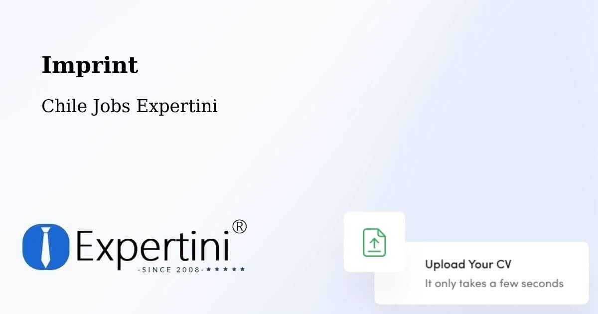 Imprint – Hualqui - Chile Jobs Expertini